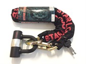 CHAINE + CADENAS ANTI-VOL STAR LOCKS, image N°1