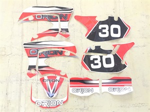 KIT DECO STICKERS COMPLET DIRT BIKE APOLLO ORION 250 AGB30