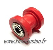 ROULETTE DE TENDEUR CHAINE RENFORCEE SHINERAY 250 STIXE EN TEFLON ROUGE, image N°1