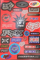 STICKERS FOX ROUGE, image N°1